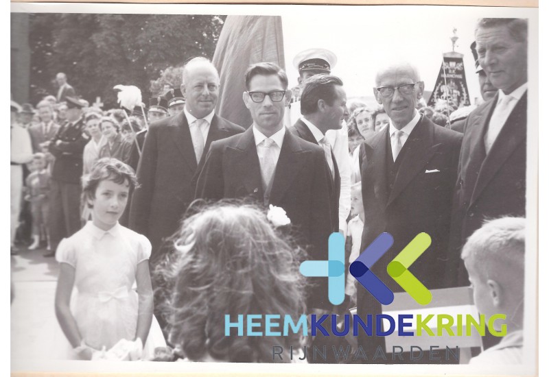 Pannerden Benoeming A.Havermans tot burgemeester in Pannerden 16-06-1963 (3)